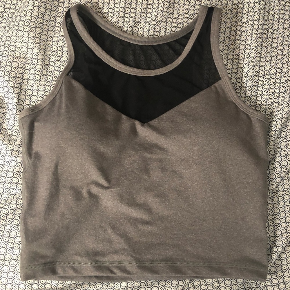 Senita Athletics Mesh Crop Top